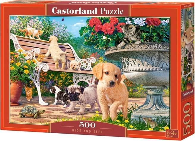 Puzzle 500 piese Hide and Seek Castorland 53636