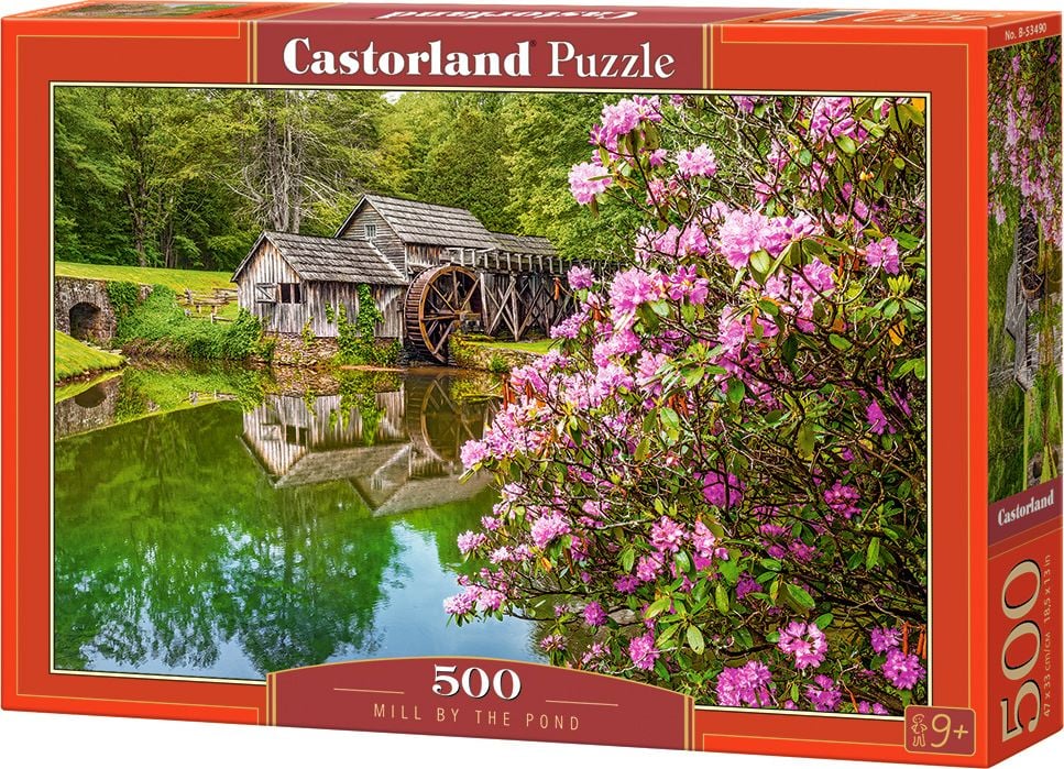 Puzzle 500 piese Mill by the Pond 53490, Castorland