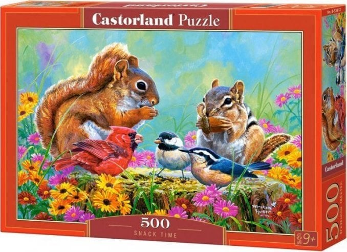 Puzzle 500 piese Snack Time 53612 Castorland