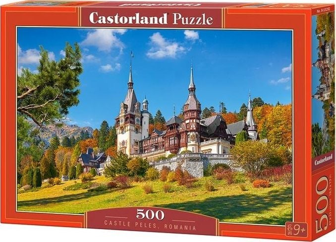 Puzzle Castorland, Castelul Peles, 500 piese