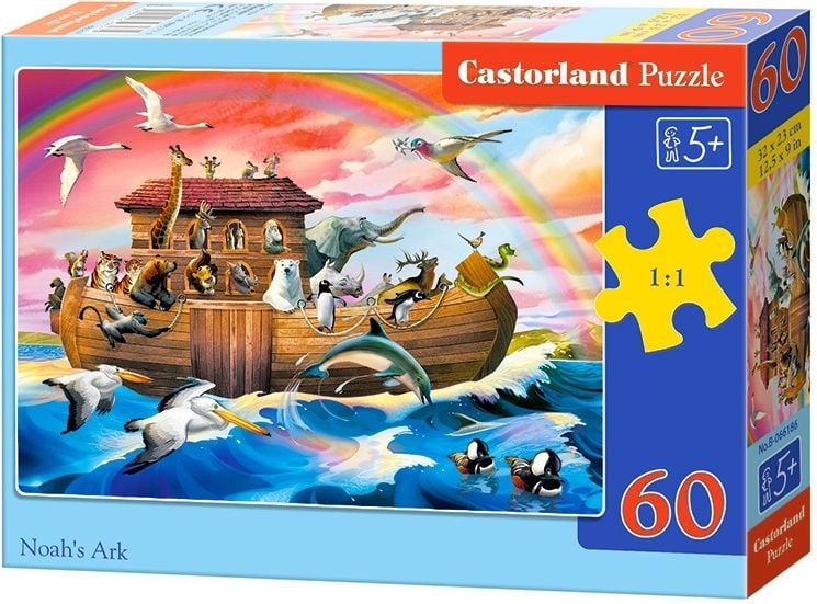 Castorland Puzzle 60 de piese - Arca lui Noe (066186)