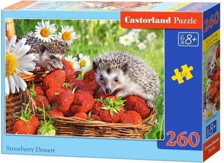 Castorland Puzzle Desert de căpșuni 260 de piese (287347)