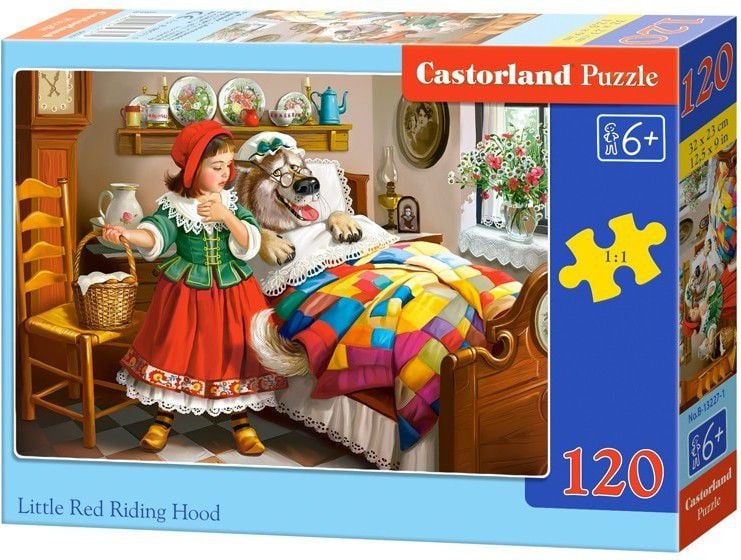 Castorland Puzzle Scufița Roșie 120 de piese (1005615)