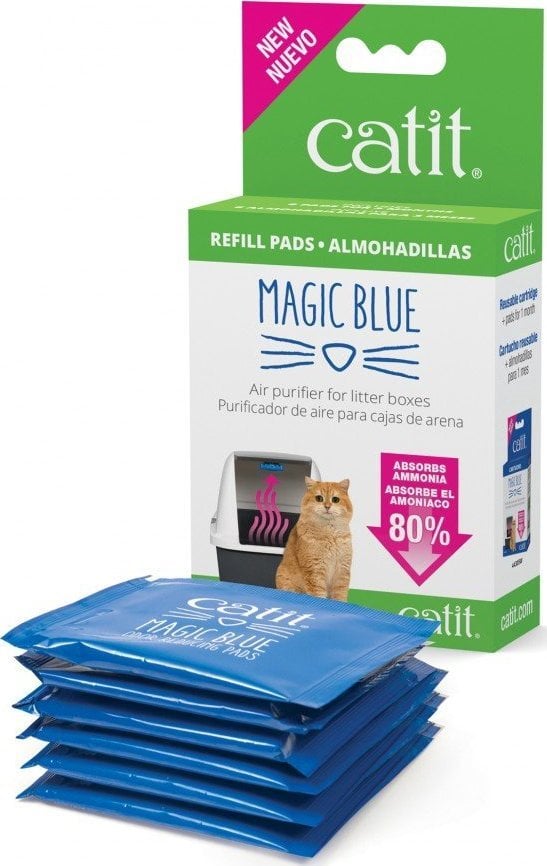 Rezerve pentru purificator de aer Catit Catit Magic Blue, 6 buc/pachet