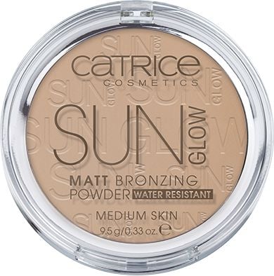Catrice Sun Glow Mat Bronzing Pudră Rezistent la apă Medium Skin Bronzing Pudră 030 Medium Bronz 9,5 g