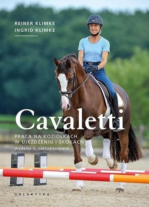 Cavaletti. Se lucrează la capriole în dresaj..