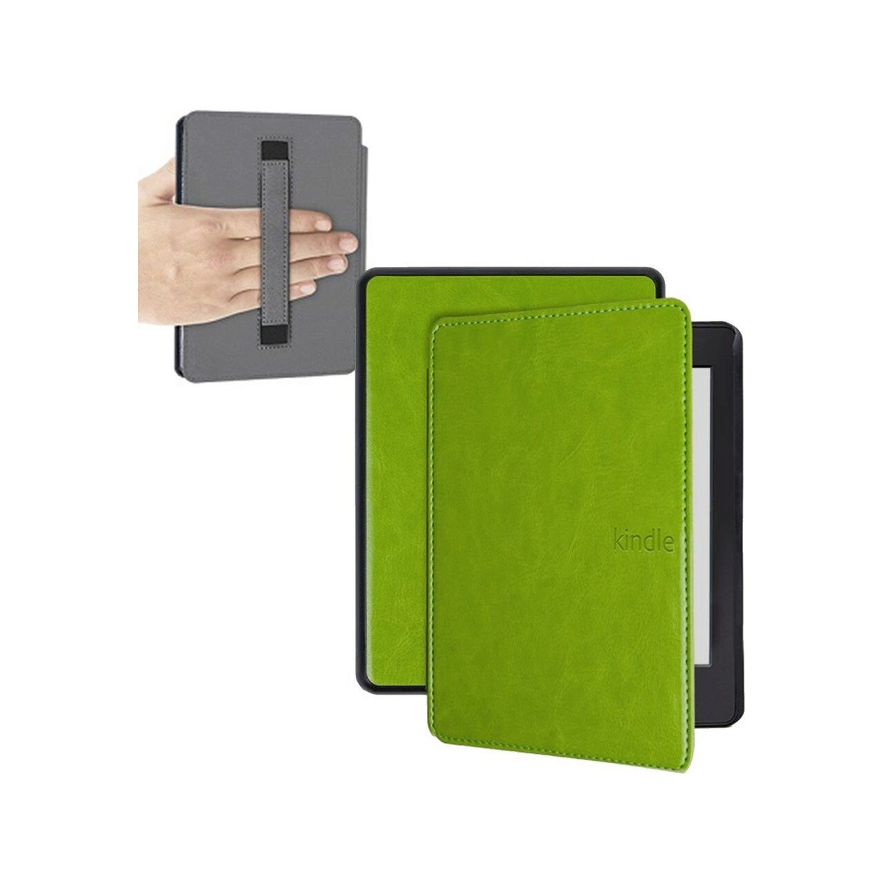 Accesorii eBook Reader - caz inteligent cu mâner Kindle Paperwhite 4 - verde universal