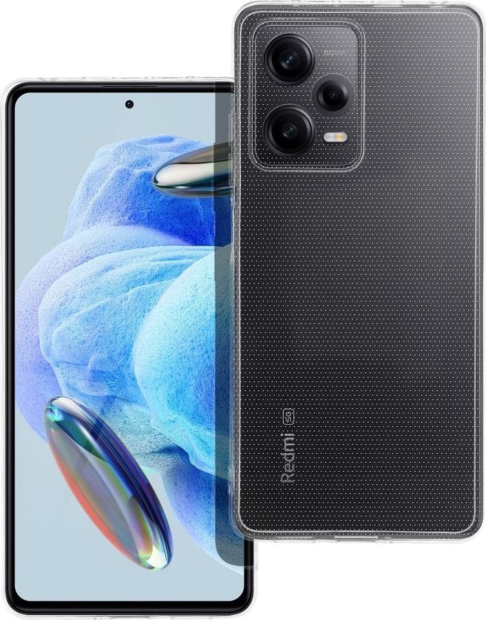 CAZĂ TRANSPARENTĂ OEM CUTIE 2mm pentru XIAOMI Redmi NOTE 12 PRO 5G