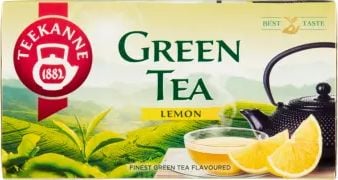 Ceai Teekanne Green Tea Lemon, 20 pliculete, 35 gr.