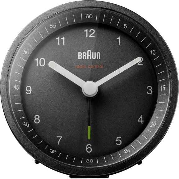 Ceasuri decorative - Ceas cu alarmă Braun BC 07 B-DCF negru (67009)