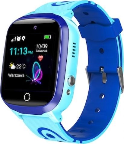 Ceas inteligent GoGPS K17 Blue (K17BL)