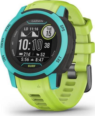 Smartwatch - Smartwatch Garmin Instinct 2S Surf Edition, 40 mm, HR, GPS, Verde