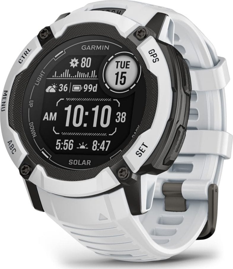 Ceas sport Garmin Garmin Instinct 2X 010-02805-04 Solar, Whitestone