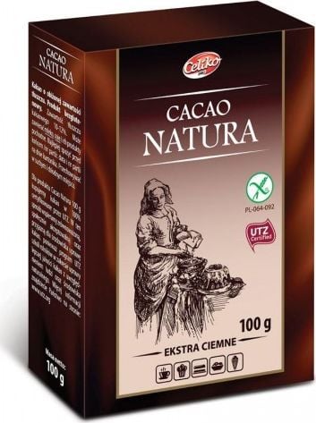 Celiko Cacao naturală, Celiko extra închis fără gluten,