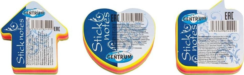 Centrum Sticky notes mini 50x45mm 100K.