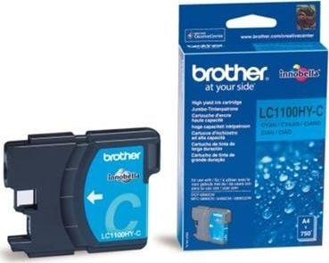 Cerneală Brother Brother Ink LC1100 Cyan HC 750str 700 pagini