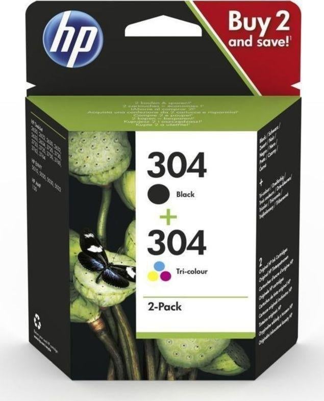 Cerneală HP Kit de cerneală HP 304 CMYK (3JB05AE)