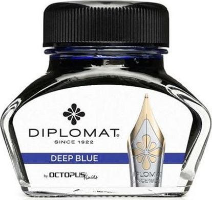 Cerneală Diplomat Diplo Octopus sticla 30 ml albastru închis