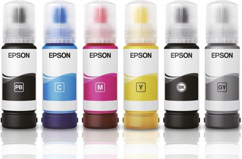 Cerneală Epson Cerneală/cerneală Epson originală C13T07D14A, foto negru, Epson EcoTank L8160, L8180