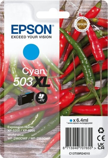 Cerneală Epson Epson Ink/503XL Chillies 6,4 ml CY