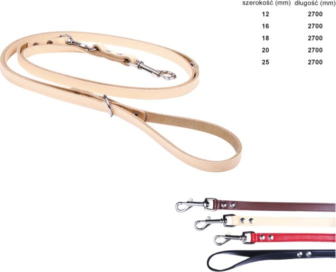 PIELE Leash REG 25mm NATURE