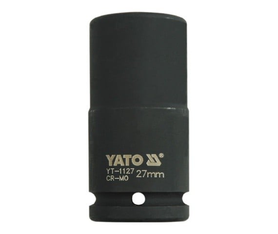 Cheie hexagonala tubulara de impact Yato YT-1127, prindere 3/4`, 27 mm