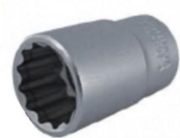Cheie tubulara 12 puncte 1/2 ` 10 mm cu agatator de plastic