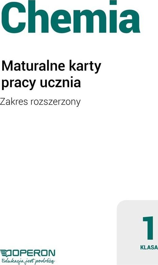 Chimie LO 1 Matura fișe de lucru ZR w.2019