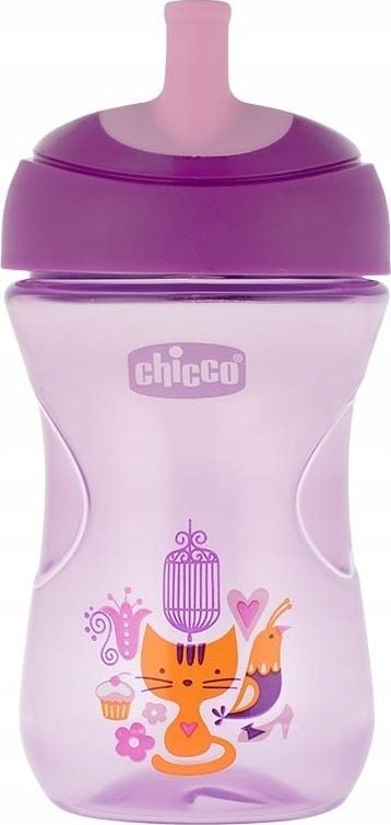 Non-spill ceașcă 266ml violet paie +