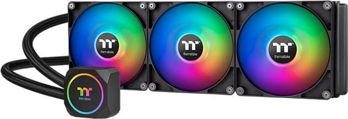 Thermaltake Thermaltake TH420 ARGB Sync All-In-One Liquid Cooler 420 mm, răcire cu apă (negru)