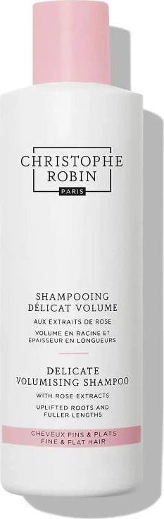 Christophe Robin Șampon delicat volumizant cu extracte de trandafir șampon zilnic volumizator pentru păr fin 250 ml