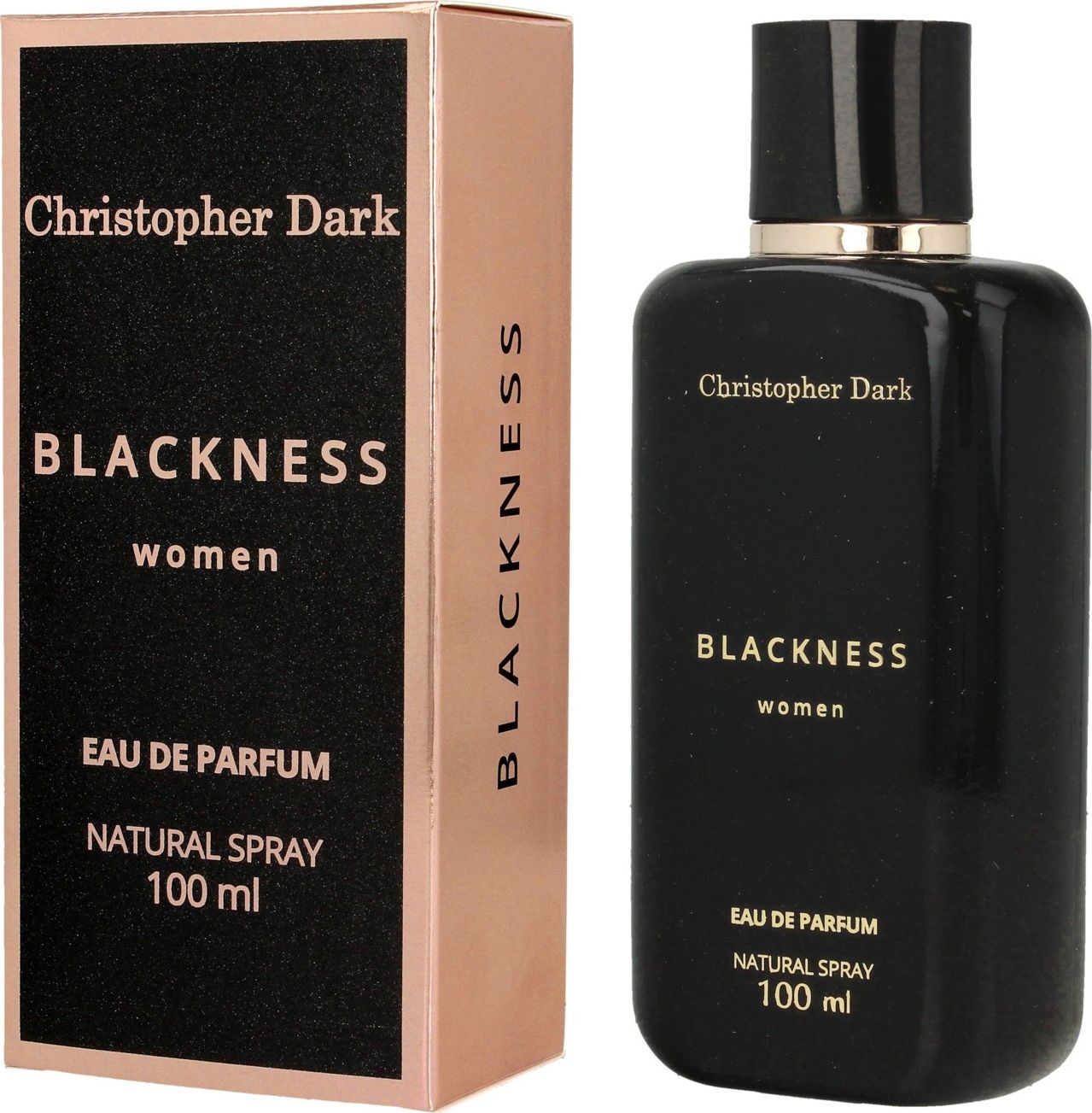 Apa de parfum Christopher Dark Blackness,100 ml,femei