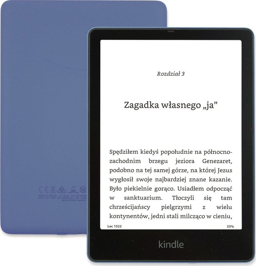 Cititor electronic Amazon Kindle Paperwhite 5, fără reclame, albastru