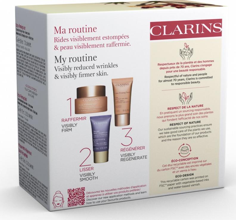 Clarins CLARINS SET (CREMA DE ZI EXTRA-FERMANTA 50ML+ CREMA DE NOAPTE EXTRA-FERMANTA 15ML+ MASCA EXTRA-FERMANTA 15ML)