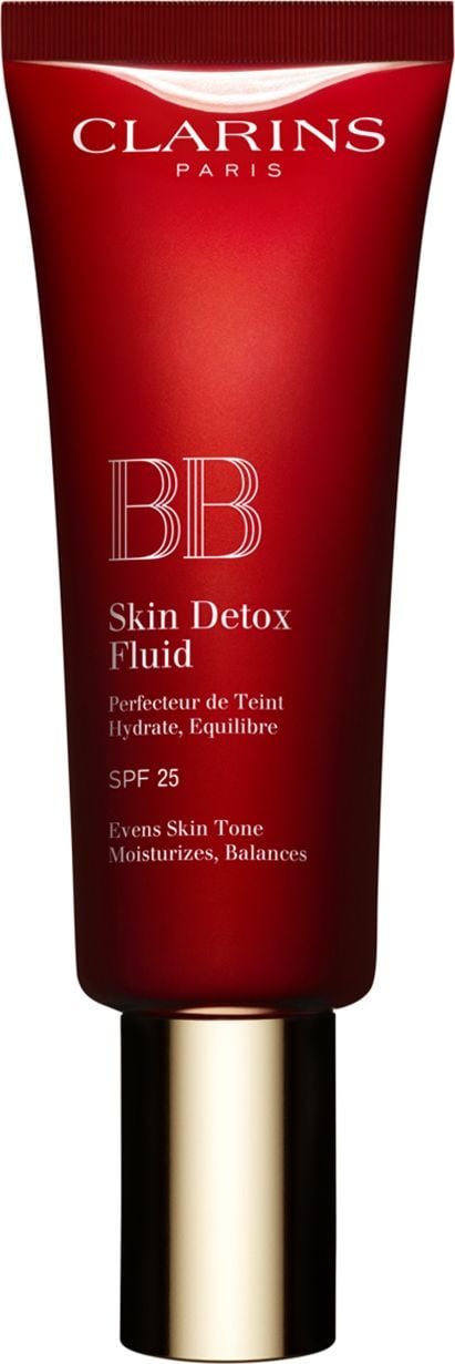 Crema de detoxifiere a pielii BB Skin Detox Fluid SPF 25 00 Fair 45 ml de la Clarins, tradusa din poloneza in limba romana.