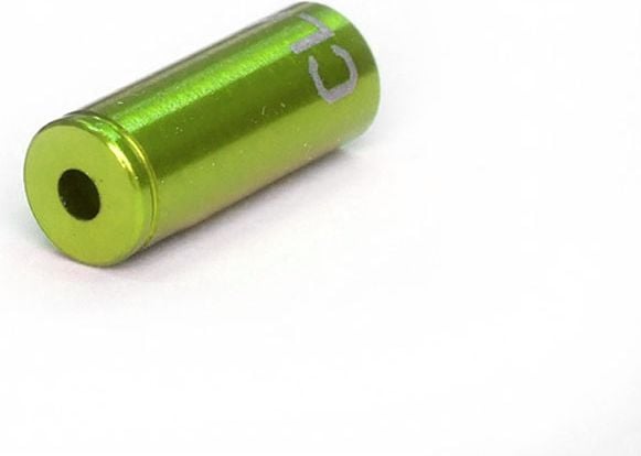 Capătul exterior 5mm frana din aluminiu CNC 100 buc verde (CP-B-01-DP-NRG)