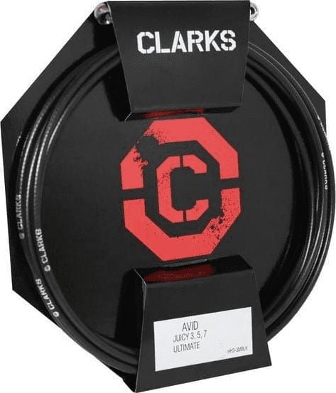 furtun hidraulic de frână Clark AVID (5.7 Juicy, Juicy Carbon, Ultimate) în spatele capetele frontale ale 3000mm negru