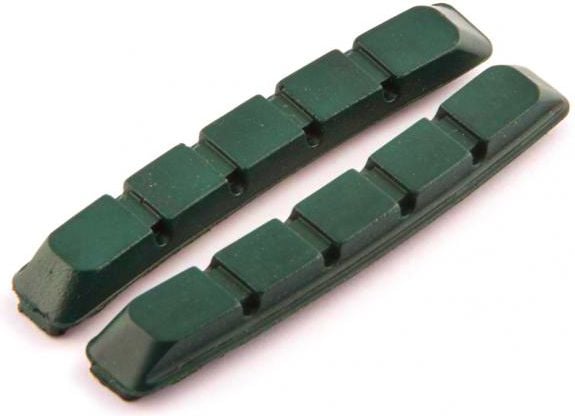 Plăcuțe de frână Clark CP503 MTB (V-frână marginea ceramică) verde 70mm