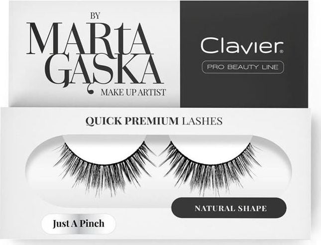 CLAVIER_Quick Premium Lashes, bandă gene Just A Pinch 811,Negre