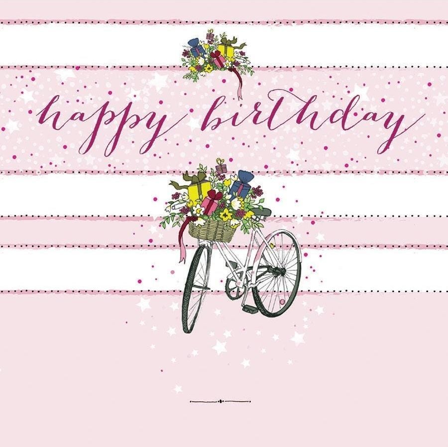 Clear Creation Card Swarovski square CL0202 Bicicletă pentru ziua de naștere