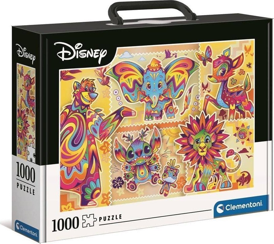 Clementoni CLE puzzle 1000 Carcasa Disney Classic 39677