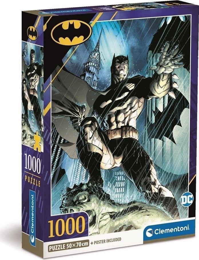 Clementoni CLE puzzle 1000 Compact Batman 39714