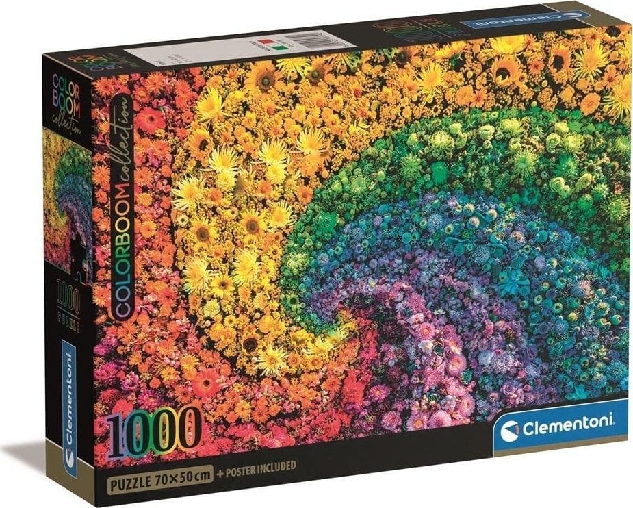 Clementoni CLE puzzle 1000 Compact Colorboom Collection 39779