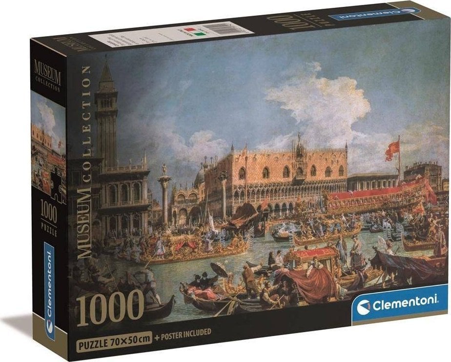 Clementoni CLE puzzle 1000 Compact Museum 39792
