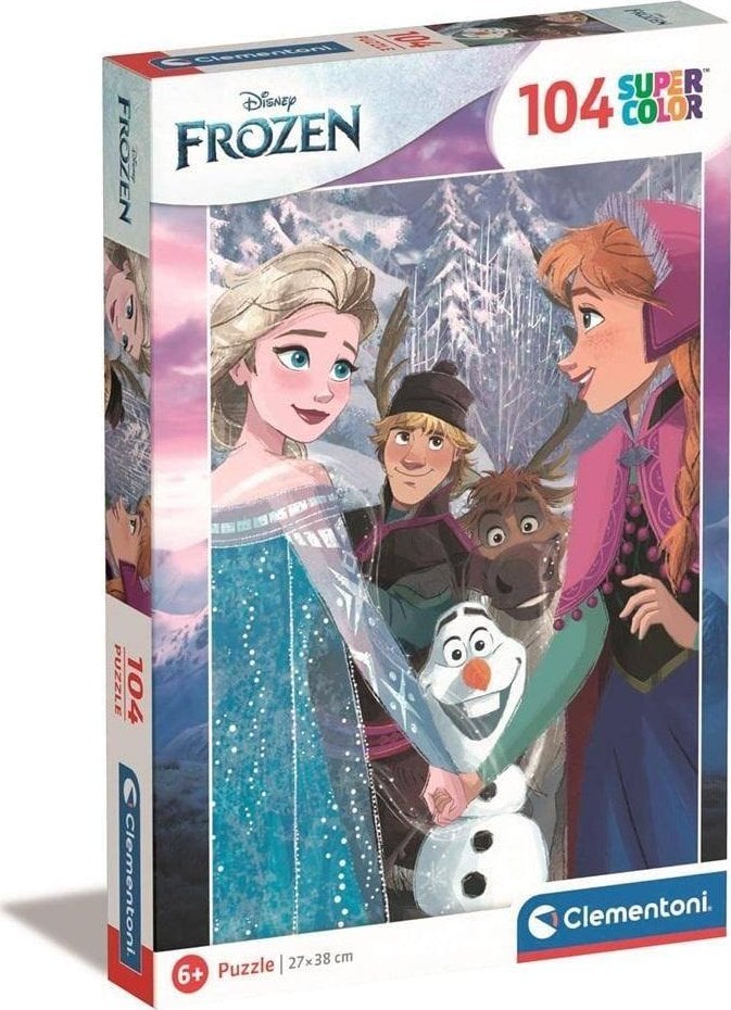 Clementoni CLE puzzle 104 SuperColor Disney Drozen 25742