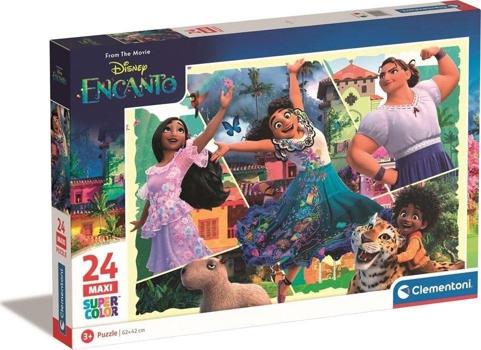 Clementoni CLE puzzle 24 maxi SuperColor Disney Encanto 24246