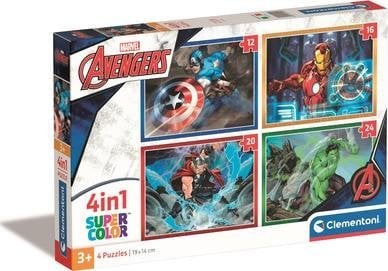 Clementoni CLE puzzle 4w1 Marvel Avengers 21525