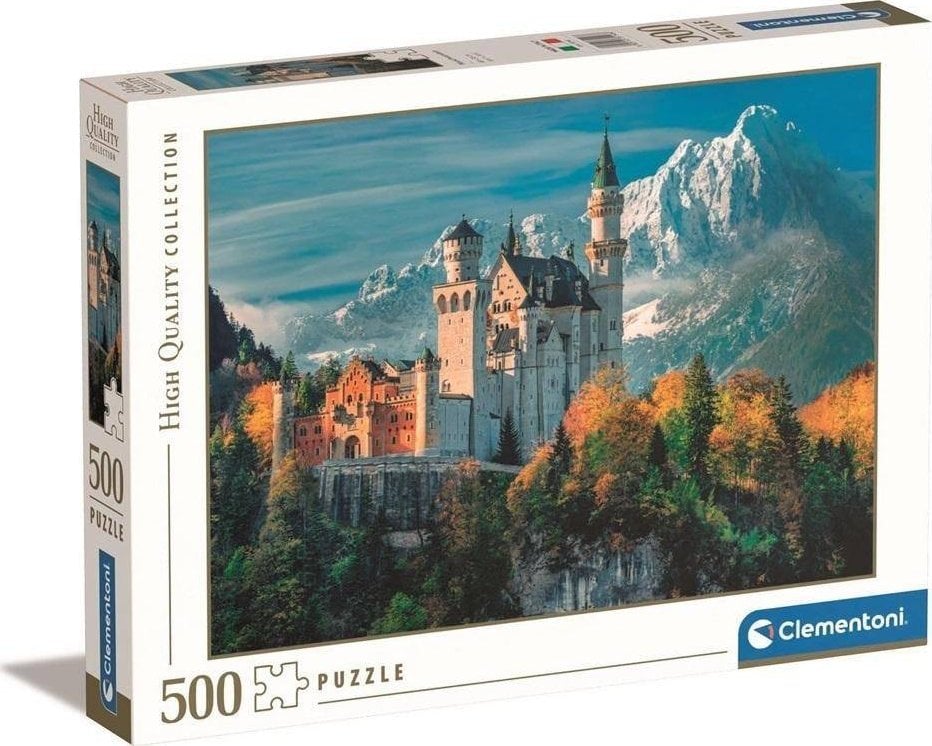 Clementoni CLE puzzle 500 HQ Neuschwanstein Castle 35146