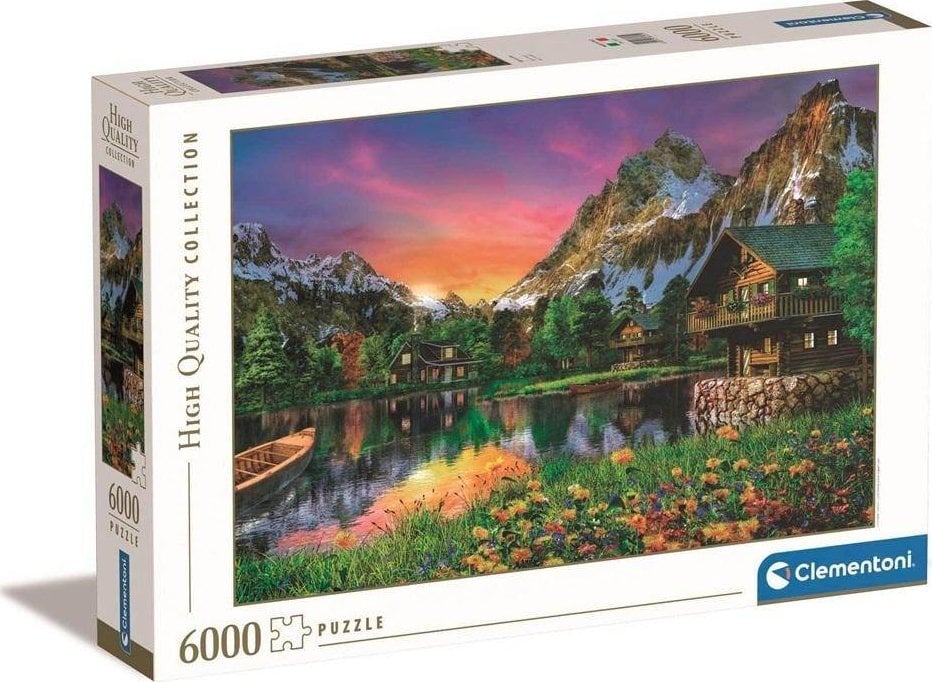 Clementoni CLE puzzle 6000 HQ Alpine Lake 36531