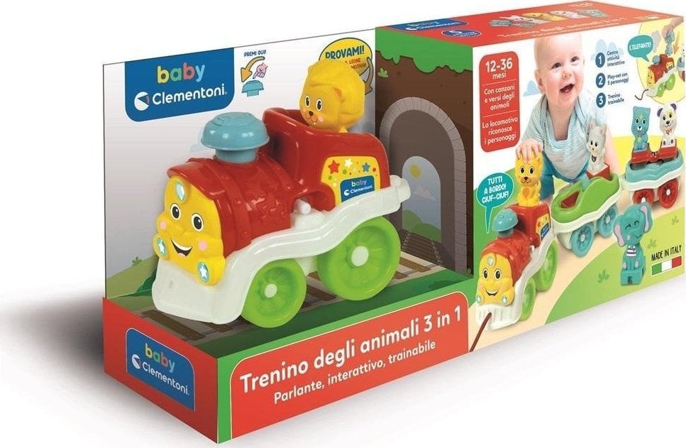 Clementoni Clementoni Interactive Animal Train 50802